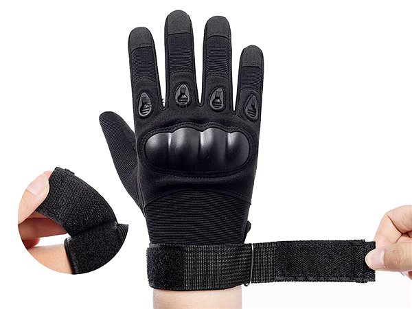 Pracovné rukavice Verk 14456 Taktické rukavice veľ. XL, čierne ...