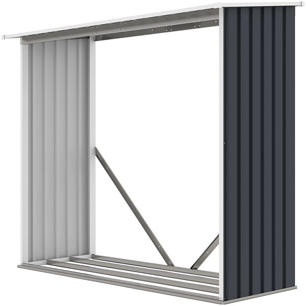 G21 Log Cabin WOH 136 - 182 × 75 cm, anthracite .
