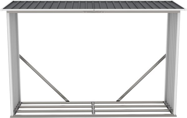 G21 Log Cabin WOH 181 - 242 × 75 cm, anthracite .