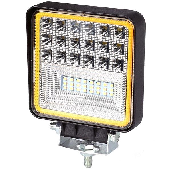 LED Reflector Verk 12244 Square work light 42 LED, 126 W, IP67 ...