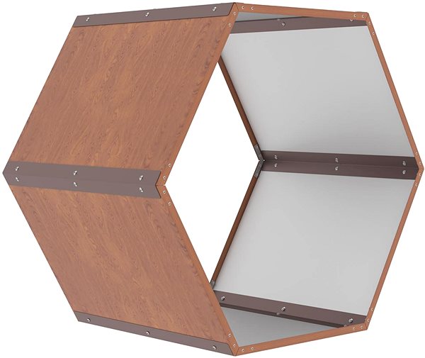 G21 Woodworking table G21 Woodworking table HEX 53 - 92 × 60 cm, brown .