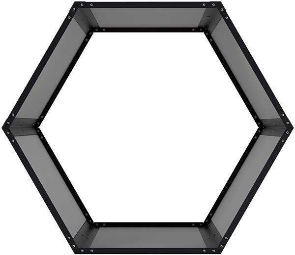 G21 Woodworking tree HEX 53 - 92 × 60 cm, anthracite .