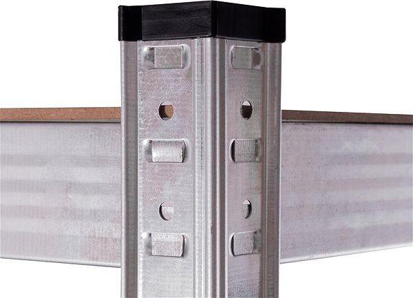 Shelving Unit Aga Metal shelf 180 × 90 × 40 cm, 5 shelves, 2 pcs ...