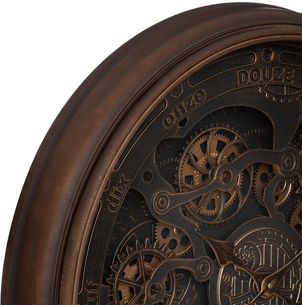 Wall Clock Atmosphera Alban, vintage, visible mechanism, diameter 76 cm ...