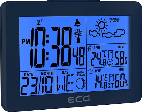 Meteostanica ECG MS 200 Grey ...