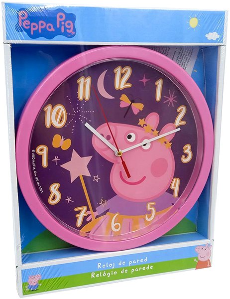 Wall Clock Hasbro Peppa Pig Wall Clock ...
