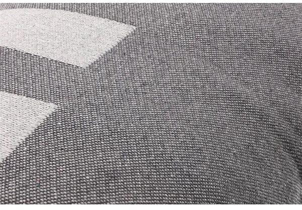 Pillow RENTO Sauna pillow, 50 × 21 cm, grey .