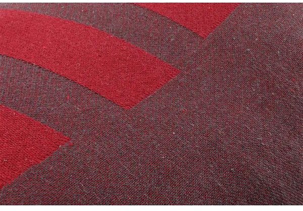 Pillow RENTO Sauna pillow, 50 × 21 cm, red .