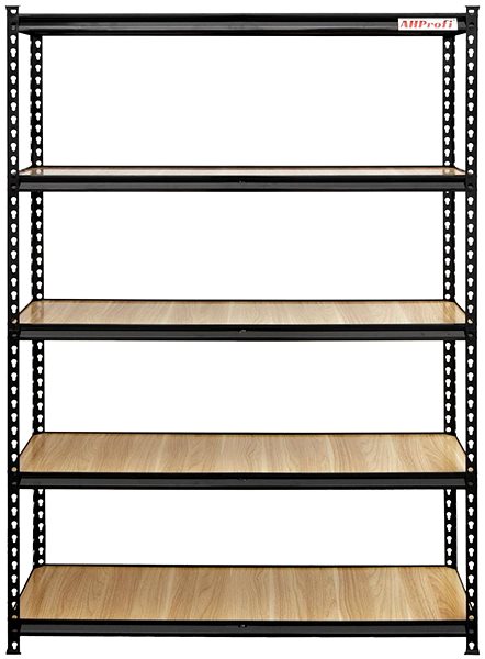 Shelving Unit AHProfi Shelf rack, 5 shelves, 120 × 40 × 183 cm ...