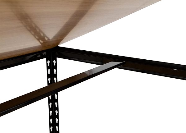 Shelving Unit AHProfi Corner shelving unit, 5 shelves, 90 × 90 × 183 cm ...