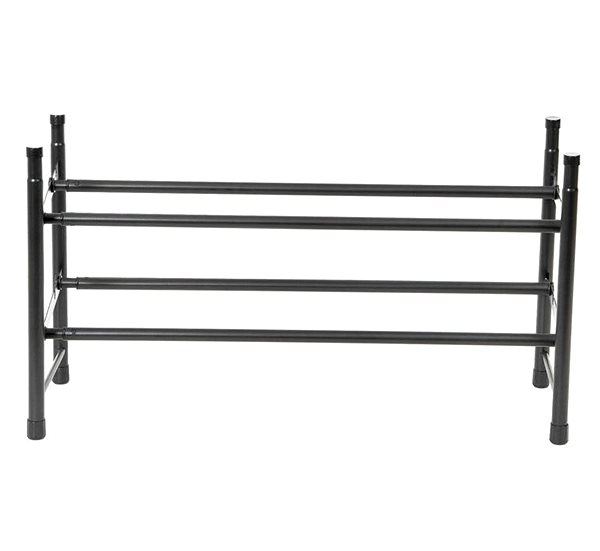 Shoe Rack Compactor Stilito Double-deck shoe rack, 6-12 pairs of shoes, expandable 62-117 × 23 × 35 cm ...