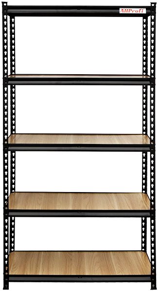 Shelving Unit AHProfi Shelf rack, 5 shelves, 90 × 40 × 183 cm ...