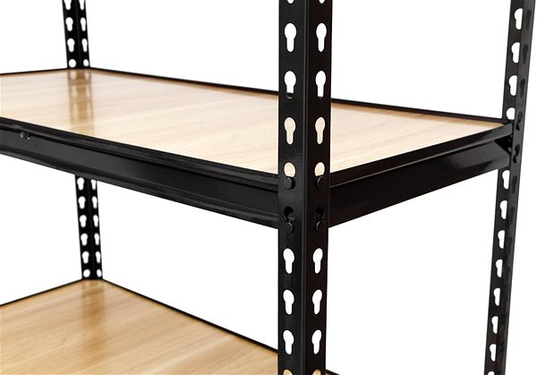Shelving Unit AHProfi Shelf rack, 5 shelves, 90 × 40 × 183 cm ...