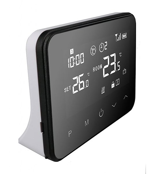 Thermostat Menetia Aluzan Wireless B-100 WiFi, wireless programmable room thermostat .