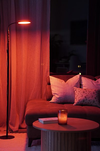 Állólámpa LuDream Home 18 W LED állólámpa, kék fény komponens nélküli ...