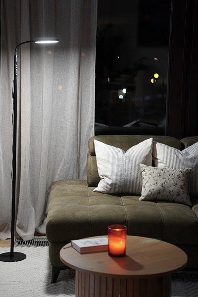 Állólámpa LuDream Home 18 W LED állólámpa, kék fény komponens nélküli ...