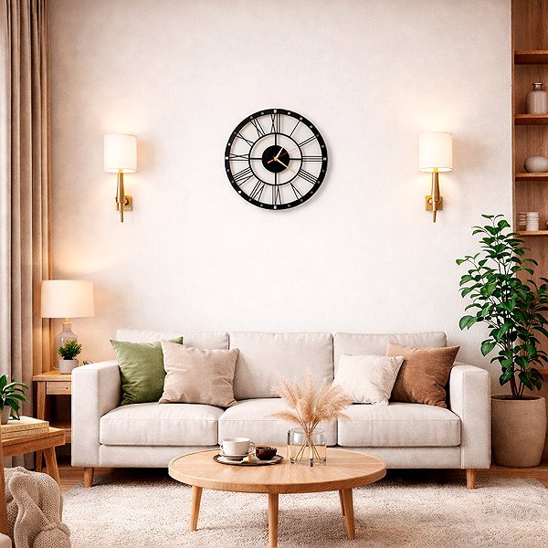 Wall Clock BusyKids Wooden Classic Clock ...