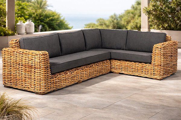 FaKOPA Nuru Corner Sofa Armchair, Left Corner .