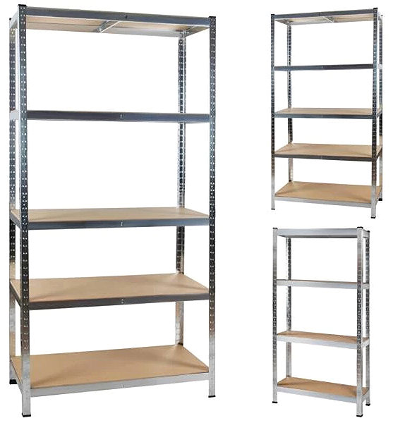 Shelving Unit Malatec 3191 180 × 90 × 40 cm HQ ...