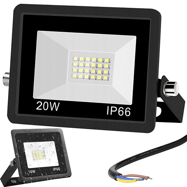 LED Reflector Verk 12342 Halogen LED spotlight 20 W, 6000 K, IP66 ...