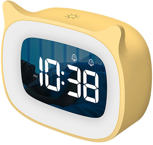 LuDream Luna Children's Alarm Clock with Night Light.