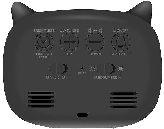 LuDream Luna Children's Alarm Clock with Night Light.