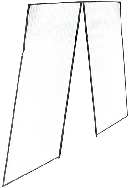 Szúnyogháló Luaro KX3206 Mágneses rovarháló ajtóra 100 × 210 cm, fekete ...