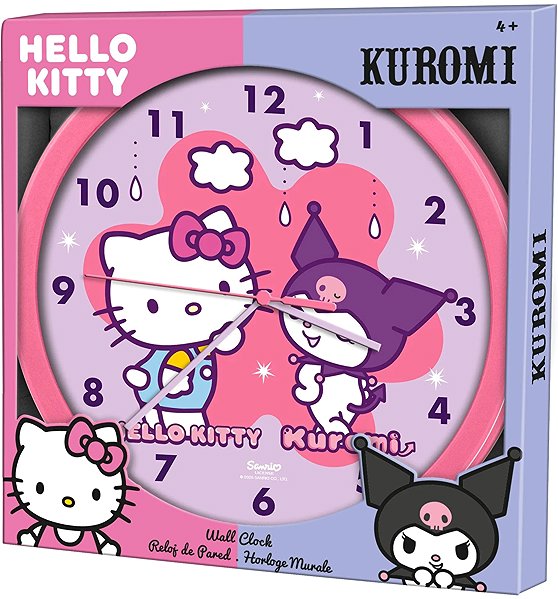 Wall Clock Sanrio Wall Clock 24 cm - Hello Kitty ...