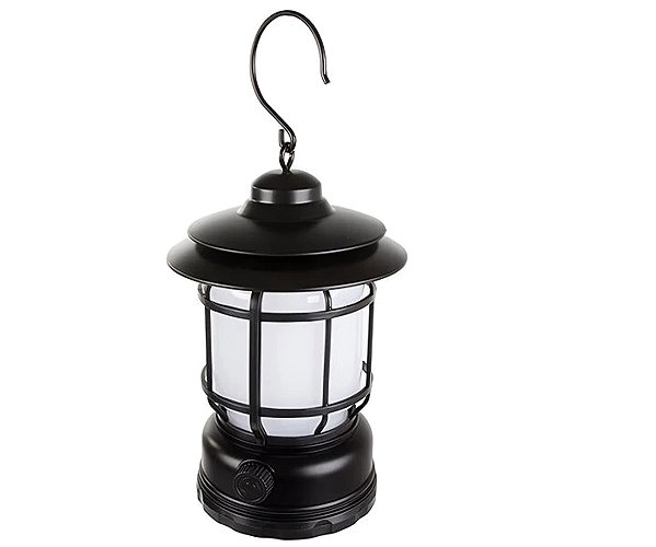 Kerti világítás Verk 14450 LED kempinglámpa, USB, khaki ...