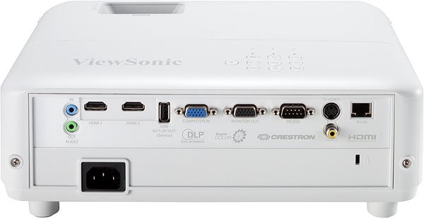 Projektor ViewSonic PG706HD Možnosti pripojenia (porty)