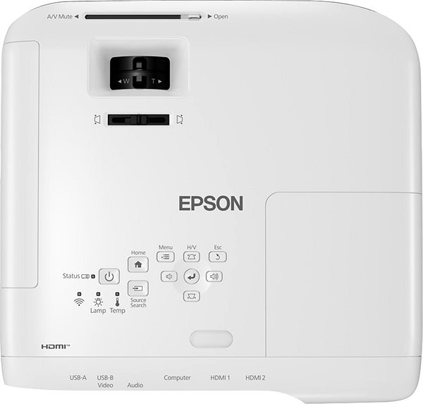 Projektor Epson EB-FH52 Képernyő