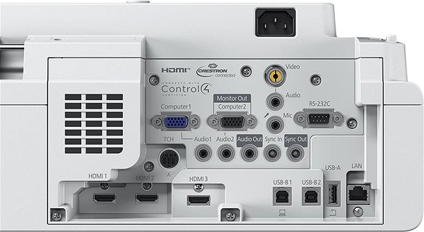 Projektor Epson EB-725wi Možnosti pripojenia (porty)