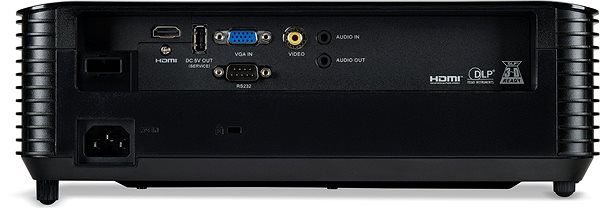 Projektor Acer X1128i Csatlakozási lehetőségek (portok)