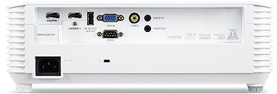 Projektor Acer X1527i Možnosti pripojenia (porty)