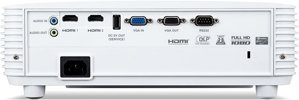 Projektor Acer H6541BD Možnosti pripojenia (porty)