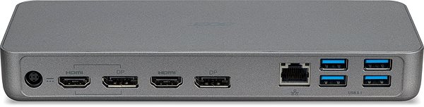 Dokovací stanice ACER USB-C Docking Station II D501 Možnosti připojení (porty)