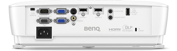 Projektor BenQ MS536 Csatlakozási lehetőségek (portok)