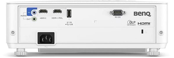 Projektor BenQ TH585P Možnosti pripojenia (porty)