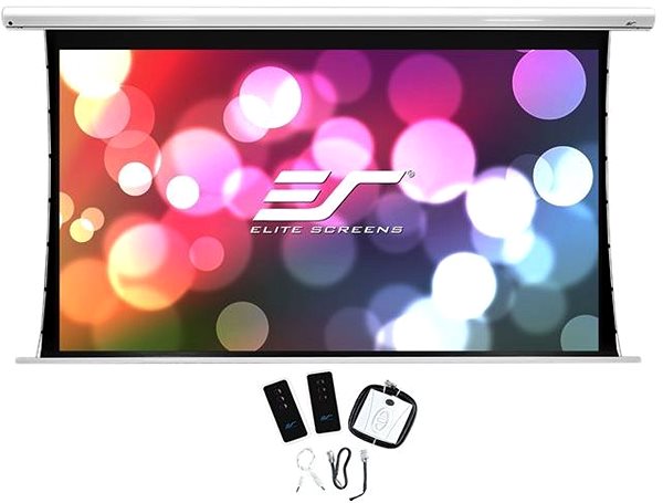 Projection Screen ELITE SCREENS, blind with an electric motor of 120