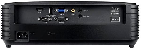 Projector Optoma DX322 Connectivity (ports)