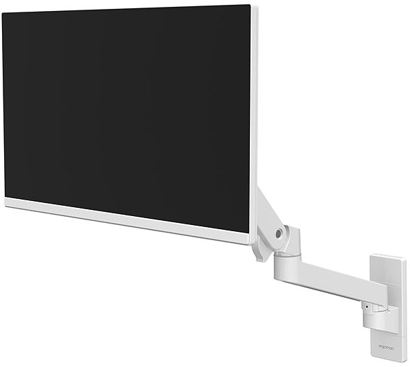 Monitor Arm ERGOTRON LX Pro Wall Monitor Arm, wall mounted flexible arm, white ...