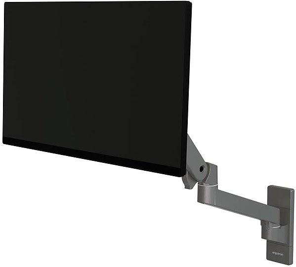 Monitor Arm ERGOTRON LX Pro Wall Monitor Arm, wall mounted flexible arm, grey ...