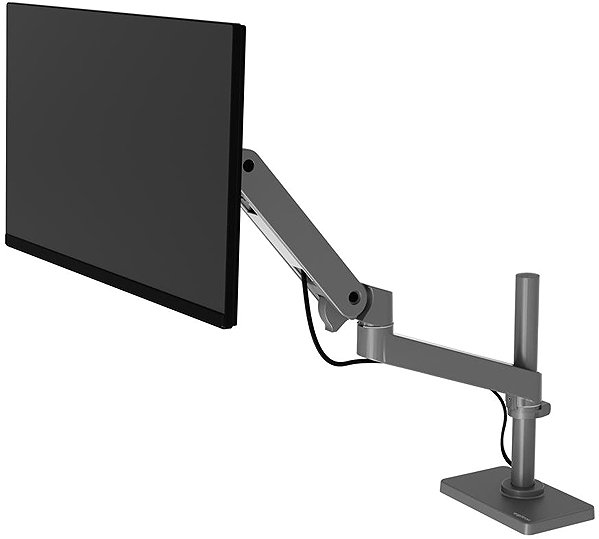 Monitor Arm ERGOTRON LX Pro Desk Monitor Arm, Tall Pole, desk arm, monitor, taller pole, grey ...