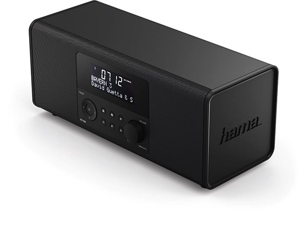 Radio Hama DR1400 Lateral view