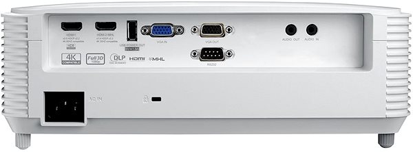 Projektor Optoma HD29HLV Možnosti pripojenia (porty)
