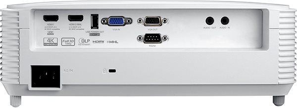 Projector Optoma HD29HST Connectivity (ports)