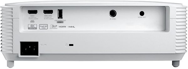 Projektor Optoma HD29He Možnosti připojení (porty)