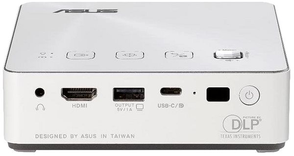 Projector ASUS ZenBeam S2 white Connectivity (ports)