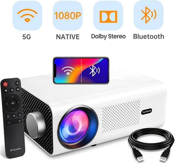 Projector VANKYO LEISURE 495W Android ...