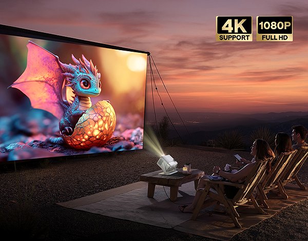 Projector VANKYO AURZEN Boom Mini bundle ...